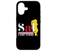 Carcasa para iPhone 17 Love Sal Cabo Cabo Verde con Emblema caboverdiano