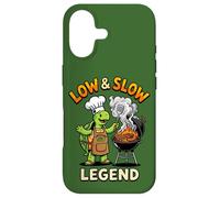 Carcasa para iPhone 17 Low & Slow Legend Turtle BBQ Chef Grill Legend Barbacoa
