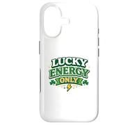 Carcasa para iPhone 17 Lucky Energy Only 17 de Marzo Fiesta Irlandesa Clover St Patricks