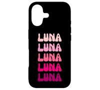 Carcasa para iPhone 17 Luna Retro Stack Design