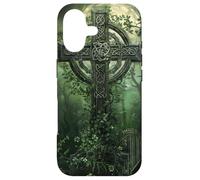 Carcasa para iPhone 17 Lunatico Croce celtica Mitologia irlandese Gotico