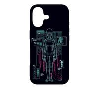 Carcasa para iPhone 17 M3GAN Model Schematic Endoskeleton