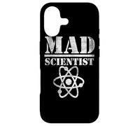 Carcasa para iPhone 17 Mad Science Scientist Atom Nerd Química Física Tecnología