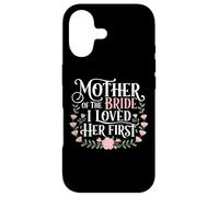 Carcasa para iPhone 17 Madre de la Novia I Loved Her First Floral Novio Boda