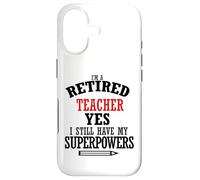 Carcasa para iPhone 17 Maestra jubilada Todavía Tengo mis superpoderes