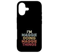 Carcasa para iPhone 17 Maggie Name Maggie Personalized Name First Given