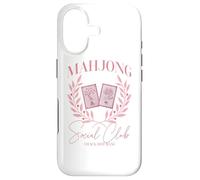 Carcasa para iPhone 17 Mahjong Club Social Crack Dot Bam Mahjong