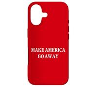 Carcasa para iPhone 17 Make America Go Away Funny Anti Trump Political Protest