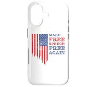 Carcasa para iPhone 17 Make Free Speech Free Again: First Amendment Conservative