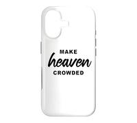 Carcasa para iPhone 17 Make Heaven Crowded - Born-Again Christian Faith Minimal