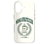 Carcasa para iPhone 17 Mama Athletic Club EST 2026 Maratón de la Maternidad mamá Divertida