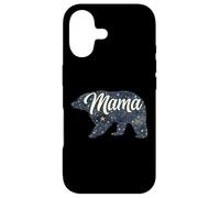 Carcasa para iPhone 17 Mama Bear Celestial Print Pattern Stars Astronomía Astrología