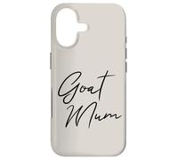 Carcasa para iPhone 17 Mamá Cabra, Divertida, Estilo Guion