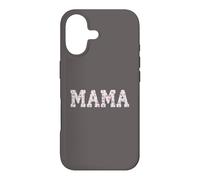 Carcasa para iPhone 17 Mama Floral Patchwork Style Lettering Cute Vintage Mom