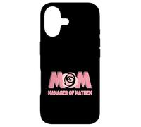Carcasa para iPhone 17 MAMÁ - Manager of Mayhem - Funny Mom and Mother