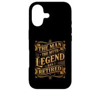 Carcasa para iPhone 17 Man The Myth Legend ha Jubilado Veterano de jubilación