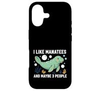Carcasa para iPhone 17 Manatí Me Gustan los manatíes y quizás Papas flotantes para 3 Personas