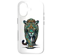 Carcasa para iPhone 17 Mandala Art Jaguar Jaguars Zoo