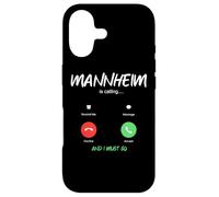Carcasa para iPhone 17 Mannheim está Llamando y Debo IR a Alemania de Viaje