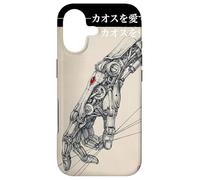 Carcasa para iPhone 17 Mano mecánica Cyberpunk Japonesa - Gráfico de Estilo Vintage
