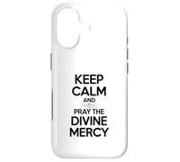 Carcasa para iPhone 17 Mantén la Calma y Ora la Divina Misericordia