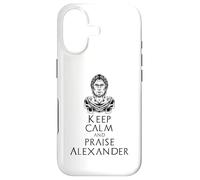 Carcasa para iPhone 17 Mantenga la Calma y elogie a Alejandro - Historia Antigua Macedonia