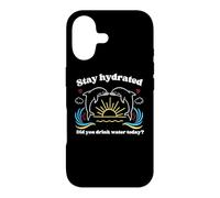 Carcasa para iPhone 17 MANTENTE HIDRATADO - ¿BEBISTE Agua Hoy? Delfines