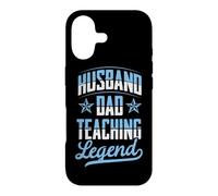 Carcasa para iPhone 17 Marido Papá Enseñando Leyenda Padres Día Maestro