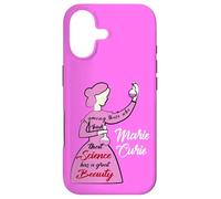 Carcasa para iPhone 17 Marie Curie Ciencia Química, Mujeres en Ciencias Científicas