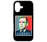 Carcasa para iPhone 17 Mark Carney Canadá Primer Ministro Partido Liberal Pop Art