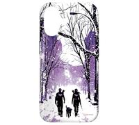 Carcasa para iPhone 17 Marvel Hawkeye Paisaje nevado