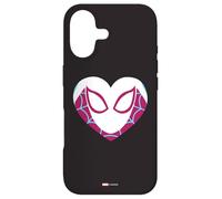 Carcasa para iPhone 17 Marvel Spider-Gwen Ghost Spider - Máscara de corazón para el día de San Valentín