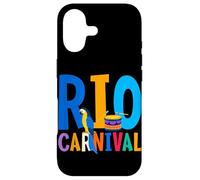 Carcasa para iPhone 17 Máscara de Carnaval de Río Brasil Festival de Brasil Recuerdo brasileño