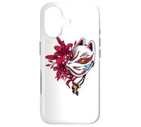 Carcasa para iPhone 17 Máscara Kitsune Japón Anime Kumiho Nueve Colas Zorro