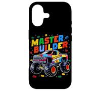 Carcasa para iPhone 17 Master Builder Monster Truck - Bloques de construcción para niños