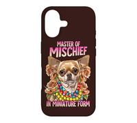 Carcasa para iPhone 17 Master of Mischief in Miniature Form Chihuahua