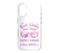 Carcasa para iPhone 17 Matching Family Boat Waves Sun Rays Family Chaos All Days