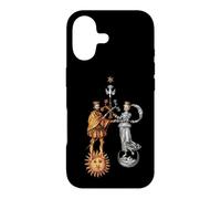 Carcasa para iPhone 17 Matrimonio alquímico del Rey/Reina Sol y Luna