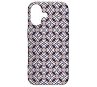Carcasa para iPhone 17 Mauve Lavender Purple Star Geometry Pattern