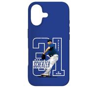 Carcasa para iPhone 17 MAX Scherzer | Jugadores de béisbol de la MLB de Texas | MLBMSC204M
