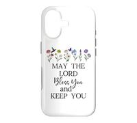 Carcasa para iPhone 17 May The Lord Bless You and Keep You Christian Bible Verse