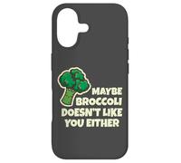 Carcasa para iPhone 17 Maybe Broccoli Doesn'T Like You Either Broccoli Vegan