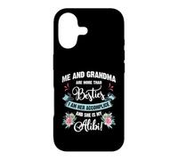 Carcasa para iPhone 17 Me and Grandma Are More Than Besties, She Is My Alibi