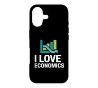 Carcasa para iPhone 17 Me Encanta Economics Graph Passion