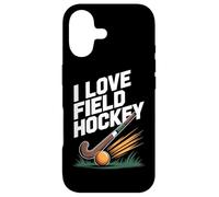 Carcasa para iPhone 17 Me Encanta el diseño Entusiasta del Hockey sobre césped
