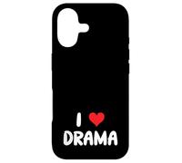Carcasa para iPhone 17 Me Encanta el Drama - Corazón - Actuación de Teatro improvisado Club de actores interinos