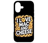 Carcasa para iPhone 17 Me Encanta la Sonrisa de Fideos macarrones y Queso