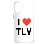 Carcasa para iPhone 17 Me Encanta TLV Tel Aviv, Israel