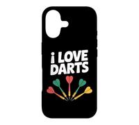 Carcasa para iPhone 17 Me encantan los entusiastas de los Dardos Unidos apasionados