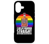 Carcasa para iPhone 17 Me Gusta mi Bourbon Heterosexual, Pero mis Amigos Pueden IR de Cualquier Manera